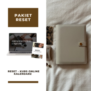 KURS RESET + kalendarz beż GRATIS