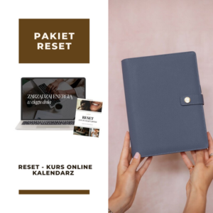 KURS RESET + kalendarz niebieski GRATIS
